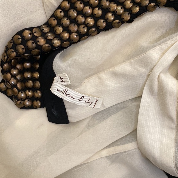 Willow & Clay Sheer Sleeveless Top Size M - Picture 5 of 5